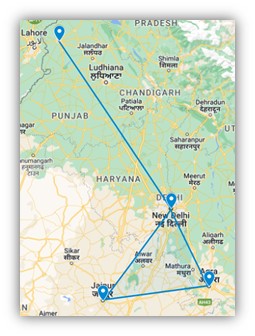 Sur la Route du Taj Mahal